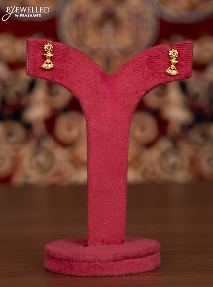 Antique haaram with kemp and cz stones