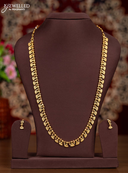 Antique haaram with pink kemp and cz stones