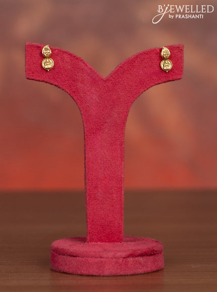 Antique haaram with lakshmi kasu design and kemp and cz stones