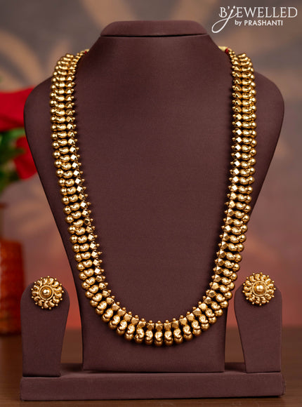 Antique haaram simple design with manga pattern