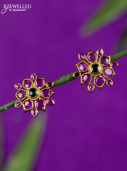 Antique earring with kemp stones