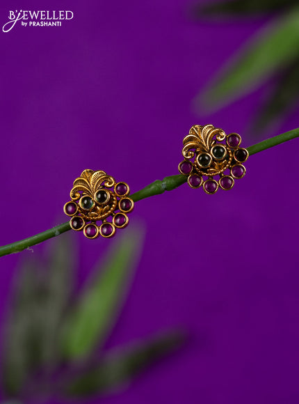 Antique earring with kemp stones