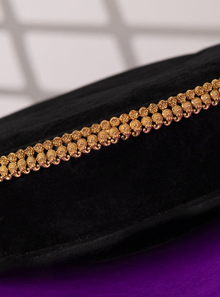 Antique hip chain in mango and floral design