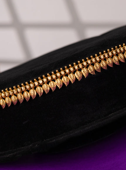 Antique hip chain in mango and floral design