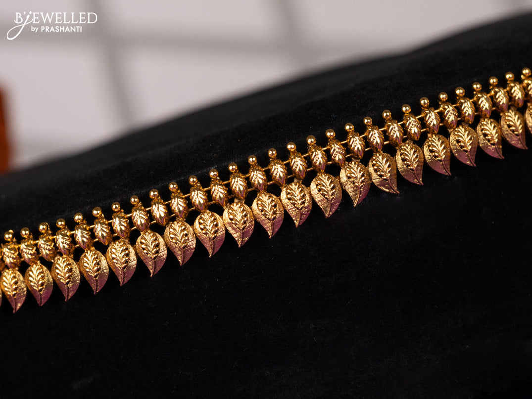 Antique hip chain in mango and floral design