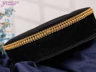 Antique hip chain with manga pattern