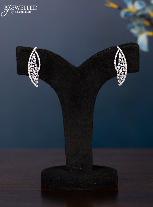 Zircon necklace kanti type necklace with cz stones