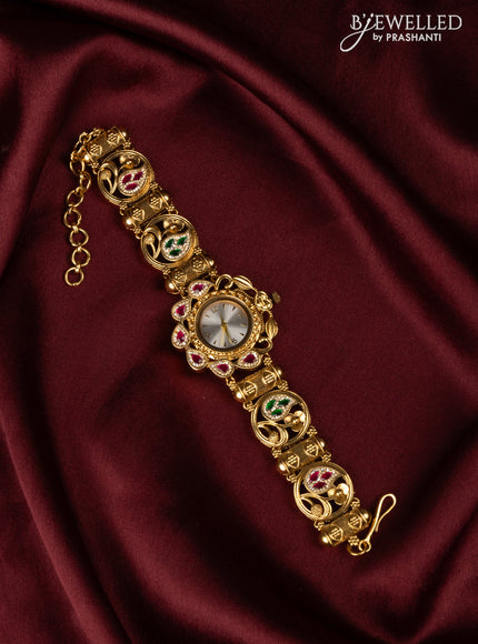 Watches with kemp jadau cz stones