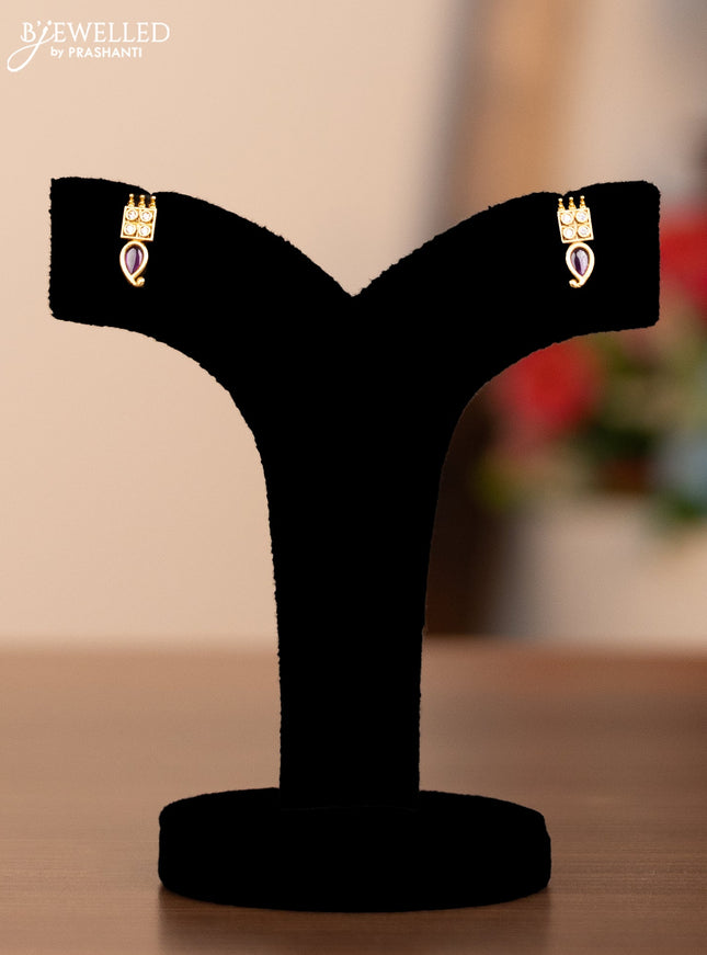 Antique haram with ruby ,cz and emerald stones