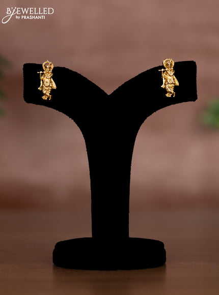 Antique chain with krishna pendant
