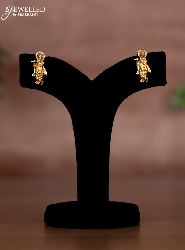 Antique chain with krishna pendant