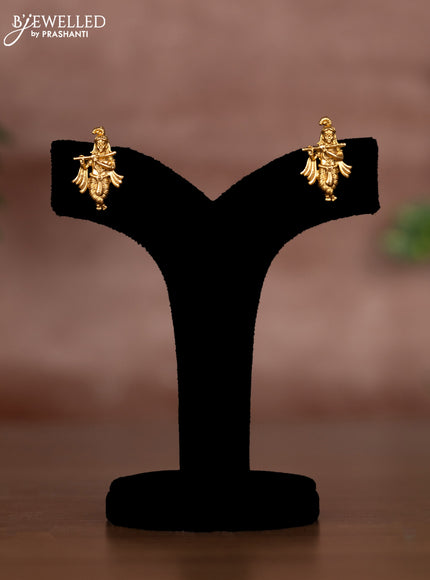 Antique chain with krishna pendant