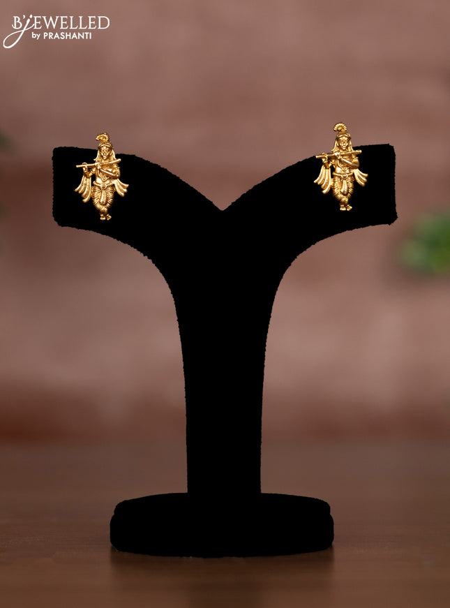 Antique chain with krishna pendant