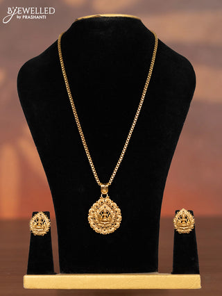 Antique chain with lakshmi pendant