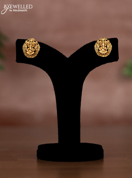 Antique chain with ganesha pendant