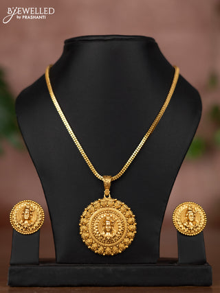 Antique chain with shivan pendant