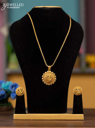 Antique chain with ganesha pendant