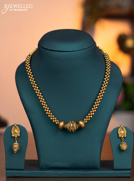 Antique necklace with simple design