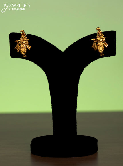 Antique chain with krishna pendant