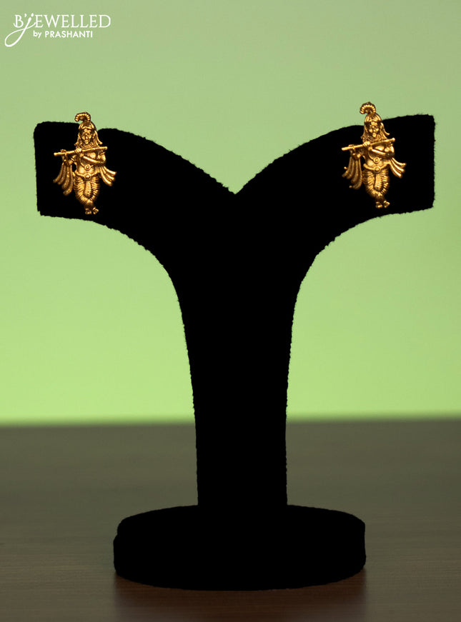 Antique chain with krishna pendant