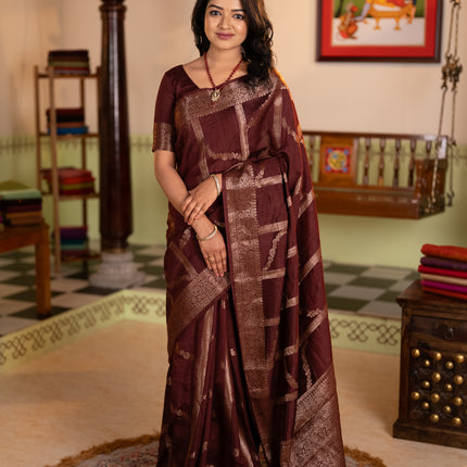 Collection image for: Banarasi Semi Matka Sarees