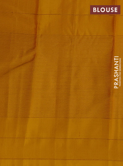 Pure soft silk saree red and yellow with allover zari woven small checked pattern and zari woven checked border