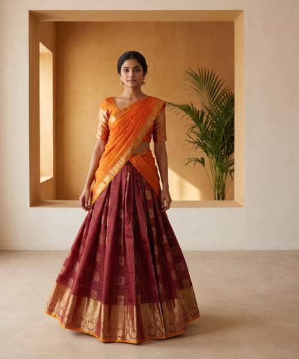 Lehenga Set / Pawada Dhavani