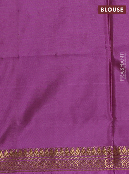 Banana pith saree light green and pink shade with thread woven buttas and small zari woven border