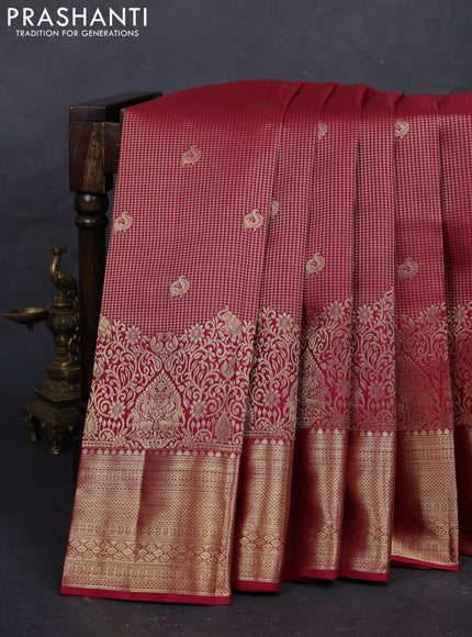 Pink Pure Kanchipuram Silk Saree