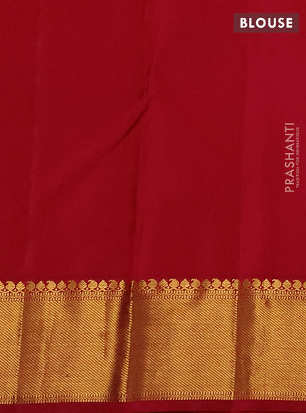Pure kanchipuram silk saree yellow and pink with allover checks & zari woven buttas and zari woven border