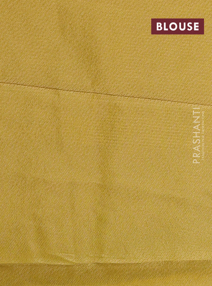 Organza Saree yellow and mustard yellow with allover sequin embroidery work