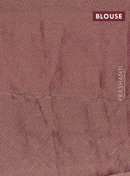 Banarasi Silk pastel pink and magenta pink with allover sequin embroidery work