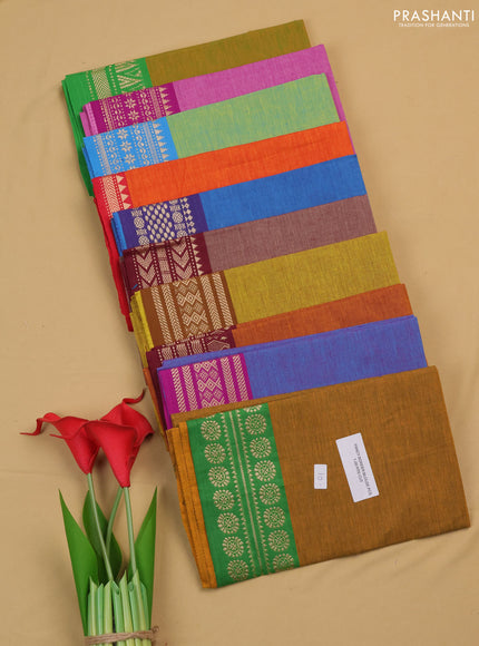 Chettinad cotton blouse bit assorted colours & design and pack of 10