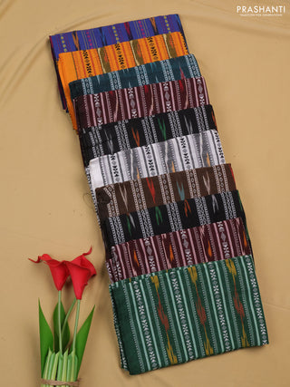 Chettinad cotton blouse bit assorted colours & design and pack of 10