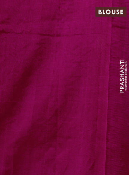 Silk cotton saree pink with allover convent embroidery weaves and zari woven border