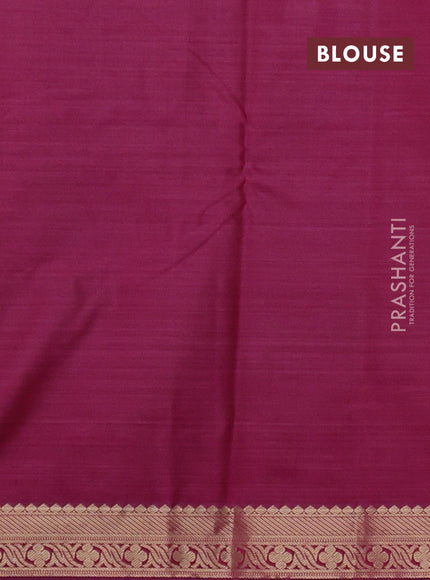 Bangalori silk saree mild peach and pink with allover ikat weaves and zari woven border