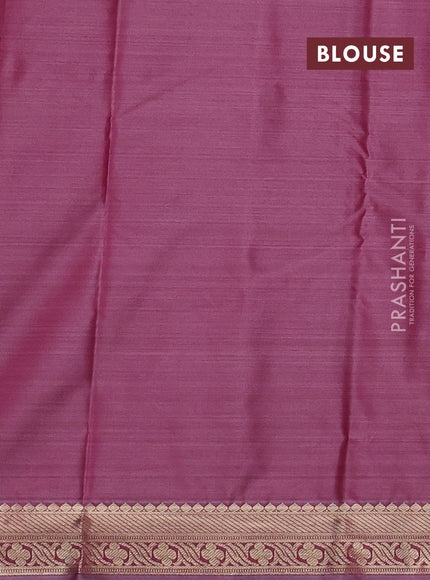 Bangalori silk saree pink with allover ikat weaves and zari woven border