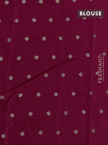 Art kota silk saree pink with thread & zari woven buttas and zari woven border