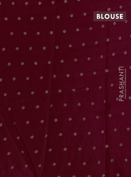 Art kota silk saree pink with thread & zari woven buttas and zari woven border