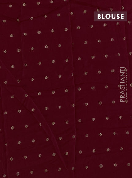 Art kota silk saree pink with allover thread & zari woven buttas and zari woven border