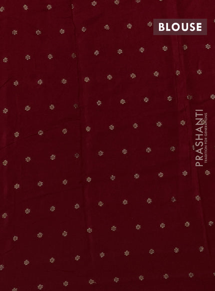Art kota silk saree pink shade with thread & zari woven buttas and zari woven simple border