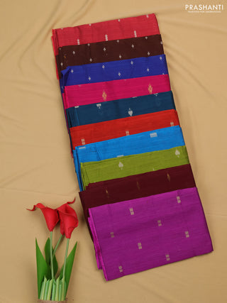Raw silk blouse bit multi colour and multi design pack of 10