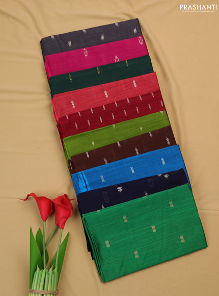 Raw silk blouse bit multi colour and multi design pack of 10