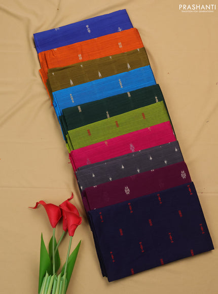 Raw silk blouse bit multi colour and multi design pack of 10
