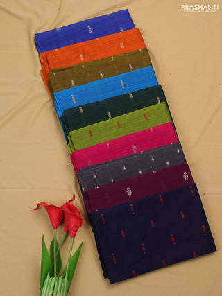 Raw silk blouse bit multi colour and multi design pack of 10