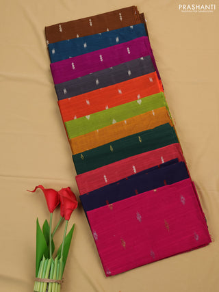 Raw silk blouse bit multi colour and multi design pack of 10