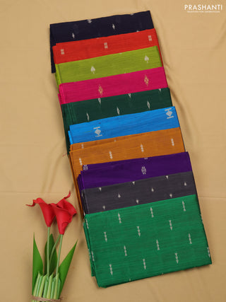 Raw silk blouse bit multi colour and multi design pack of 10