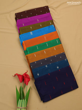 Raw silk blouse bit multi colour and multi design pack of 10