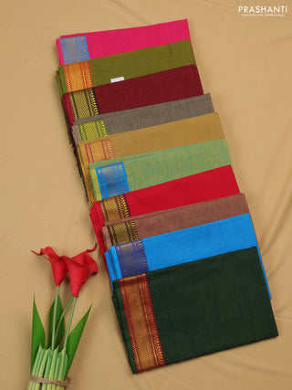 Chettinad cotton blouse bit multi colour and pack of 10