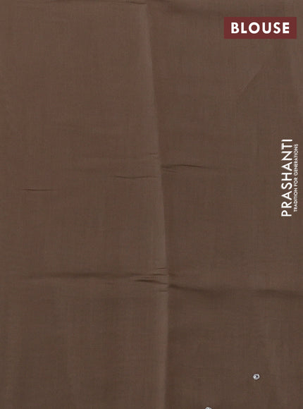Beige Mul Chanderi Saree - Embroidery